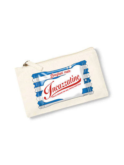 Astuccio porta oggetti con stampa Incazzatine Kimi85