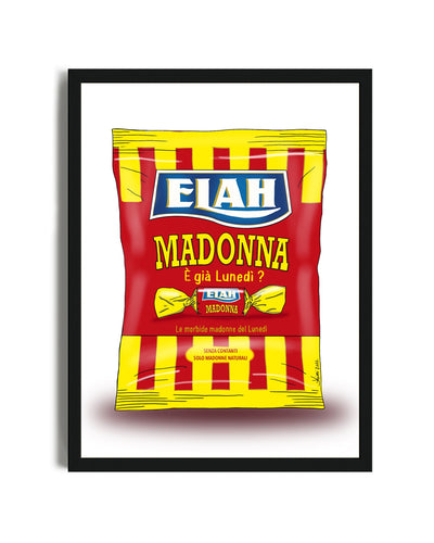 Poster con cornice Elah Madonna