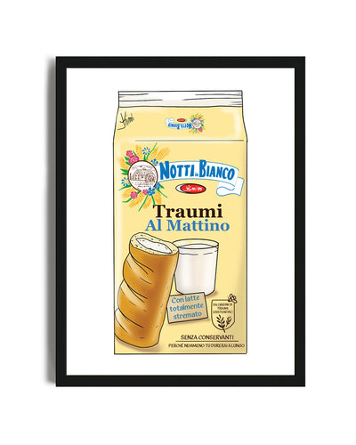 Poster con cornice Traumi Al Mattino