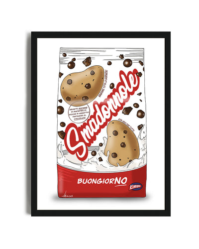 Poster con cornice Smadonnole