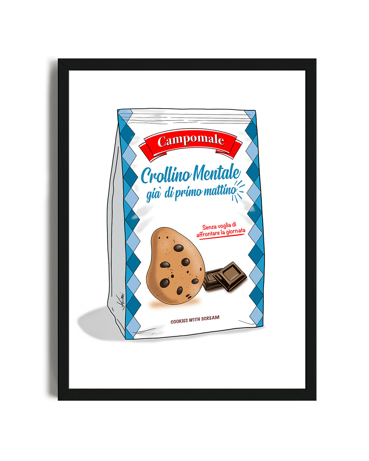 Poster Crollino Mentale