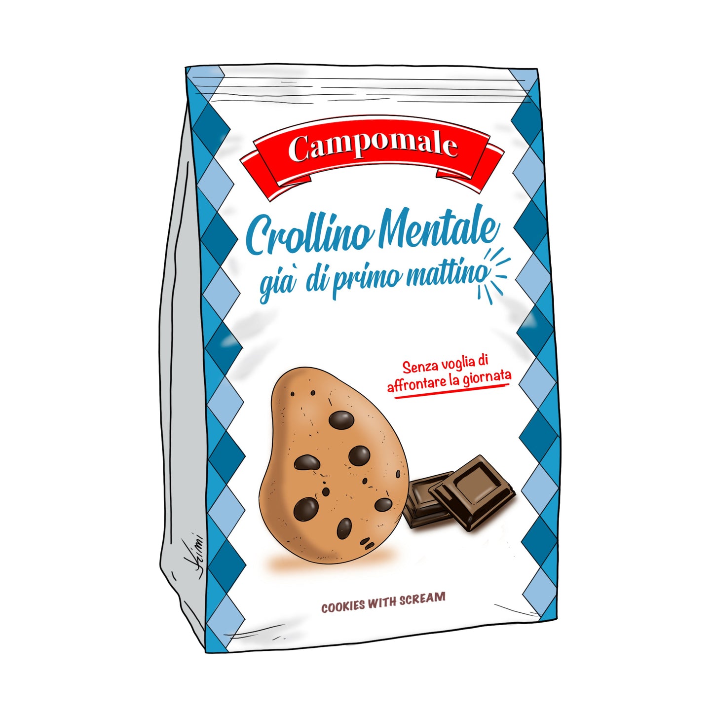 T-shirt Crollino Mentale