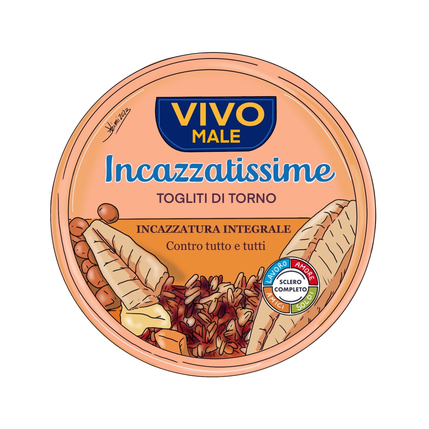 T-shirt Incazzatissime