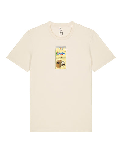 T-Shirt Notti In Bianco Sacco Di Sonno Kimi85