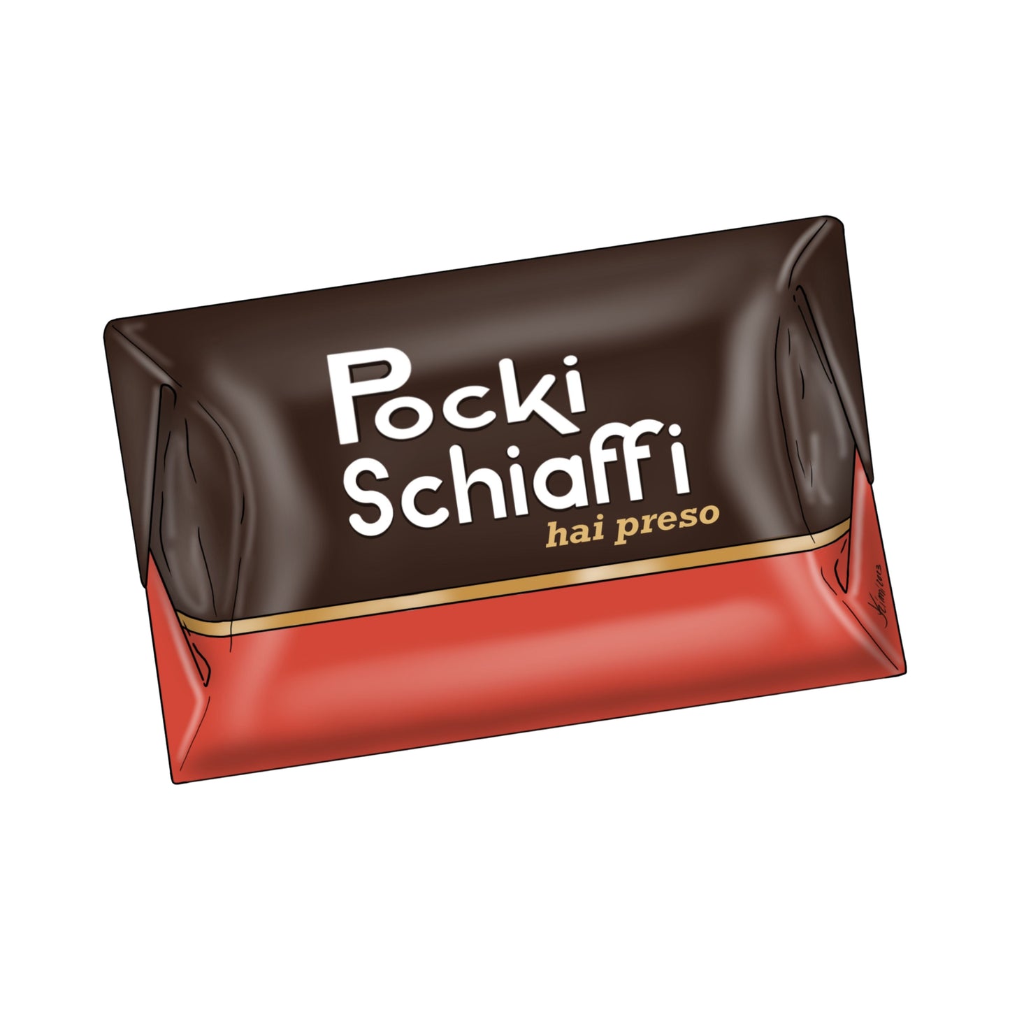 T-shirt Pocki Schiaffi