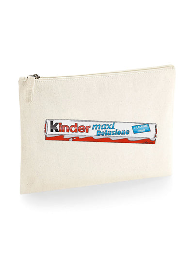 Beauty Case porta oggetti con stampa Kinder Maxi delusione Kimi85